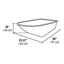 Cargar imagen en el visor de la galería, 6 ft3, Reinforced wheelbarrow, Expert