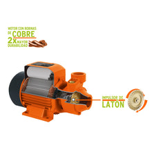 Cargar imagen en el visor de la galería, Bomba eléctrica periférica para agua 3/4 HP, Truper Expert