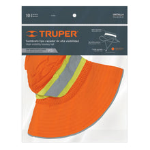 Cargar imagen en el visor de la galería, Sombrero alta visibilidad con reflejante, naranja