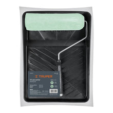 Cargar imagen en el visor de la galería, Kit de rodillo para pintar, 9' (maneral, charola y felpa)