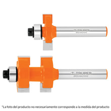 Cargar imagen en el visor de la galería, Juego de machimbrador, 7/8', con balero