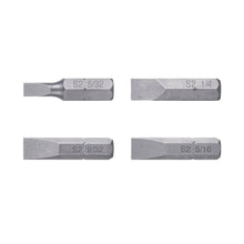 Cargar imagen en el visor de la galería, Puntas para desarmador planas combinadas 1', 5 piezas