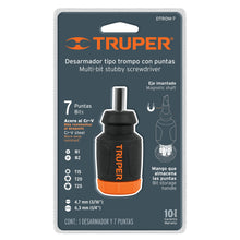 Cargar imagen en el visor de la galería, Desarmador tipo trompo con 7 puntas