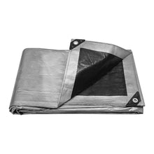 Cargar imagen en el visor de la galería, Lona reforzada, 4 x 4 m, gris