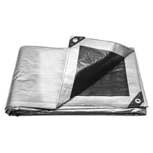 Cargar imagen en el visor de la galería, Lona reforzada, 4 x 7 m, gris