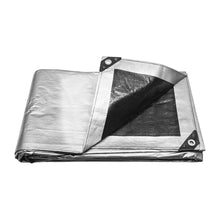 Cargar imagen en el visor de la galería, Lona reforzada, 5 x 5 m, gris