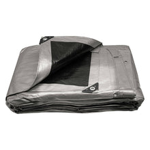 Cargar imagen en el visor de la galería, Lona reforzada, 9 x 14 m, gris