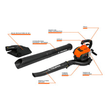 Cargar imagen en el visor de la galería, Sopladora a gasolina, 26 cc