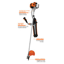 Cargar imagen en el visor de la galería, Desmalezadora a gasolina, mango tipo 'bici' 52 cc