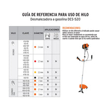 Cargar imagen en el visor de la galería, Desmalezadora a gasolina, mango tipo 'bici' 52 cc