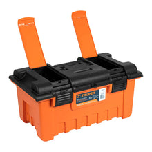 Cargar imagen en el visor de la galería, Caja plástica 22' con compartimentos, naranja