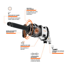 Cargar imagen en el visor de la galería, Llave neumática de impacto, industrial, 1'
