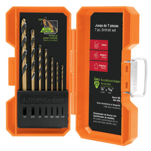 Cargar imagen en el visor de la galería, Juego de brocas de alta velocidad, 7 piezas