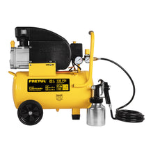 Cargar imagen en el visor de la galería, Kit, compresor 20 L ,3-1/2 HP,manguera PVC y pistola ,Pretul