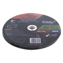 Cargar imagen en el visor de la galería, Disco tipo 41, corte fino metal, Línea Sable 9', Expert