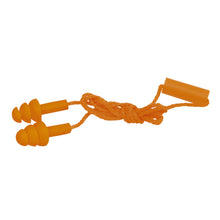 Cargar imagen en el visor de la galería, Tapón auditivo, reutilizable, triple barrera con cordón