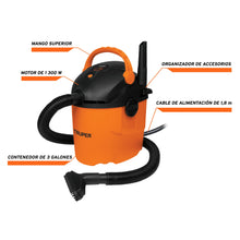 Cargar imagen en el visor de la galería, Aspiradora de 3 galones