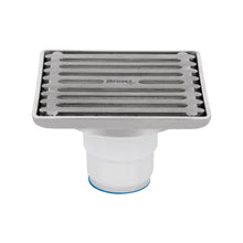 Cargar imagen en el visor de la galería, Resumidero acero inoxidable, cuadrado, 4x4', Aqua