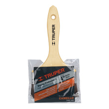 Cargar imagen en el visor de la galería, Brocha pelo de camello, mango de madera, 4'