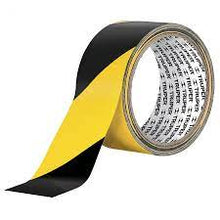Cargar imagen en el visor de la galería, Cinta delimitadora, amarilla / negro,33m