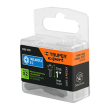 Cargar imagen en el visor de la galería, Puntas para desarmador PH2 para tablaroca, 1', 5 piezas