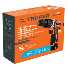 Cargar imagen en el visor de la galería, Rotomartillo inalámbrico compacto, batería ion Litio, 12 V