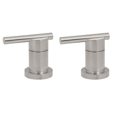 Cargar imagen en el visor de la galería, Jgo.2 manerales p/lavabo, taladros separados, satín, Element