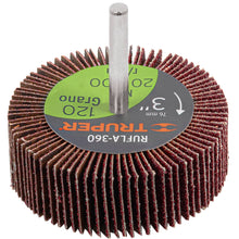 Cargar imagen en el visor de la galería, Rueda flap de 3', grano 120