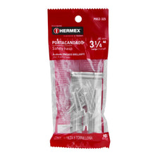 Cargar imagen en el visor de la galería, Portacandado acero zincado 3-1/4'