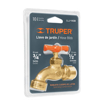 Cargar imagen en el visor de la galería, Llave de nariz para jardín, 1/2' en blister