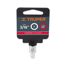 Cargar imagen en el visor de la galería, Dado de 6 puntas, cuadro 1/4' de 3/16'