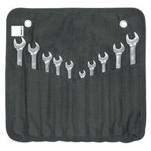 Cargar imagen en el visor de la galería, Juego de llaves combinadas, 10 piezas, pulidas en estuche