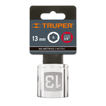 Cargar imagen en el visor de la galería, Dado de 6 puntas, cuadro 1/4' de 13mm