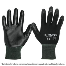 Cargar imagen en el visor de la galería, Guantes de nylon recubiertos de nitrilo, grandes