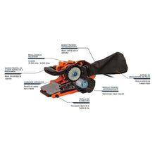 Cargar imagen en el visor de la galería, Lijadora de banda 3 x 21', profesional, 1010 W