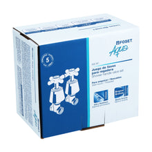 Cargar imagen en el visor de la galería, Juego 2 llaves de empotrar, roscables tipo cruceta, Aqua