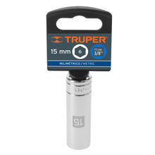 Cargar imagen en el visor de la galería, Dado de 6 puntas, largo, cuadro 3/8' de 15mm