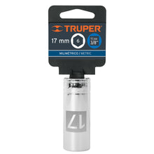 Cargar imagen en el visor de la galería, Dado de 6 puntas, largo, cuadro 3/8' de 17mm