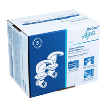 Cargar imagen en el visor de la galería, Juego 2 llaves de empotrar, roscables tipo palanca, Aqua