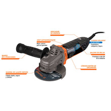 Cargar imagen en el visor de la galería, Esmeriladora angular 4-1/2', ERGO-PRO, 900 W