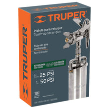 Cargar imagen en el visor de la galería, Pistola p/retoque succión, HVHP,vaso alum,boquilla 1.5 mm