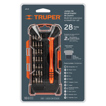 Cargar imagen en el visor de la galería, Juego desarmadores de precisión, punta intercambiable,29pzas