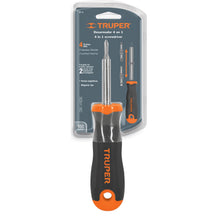 Cargar imagen en el visor de la galería, Desarmador 2 puntas dobles y barra con 2 cajas hexagonales