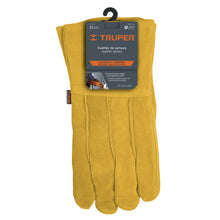 Cargar imagen en el visor de la galería, Guantes de carnaza, largos, unitalla