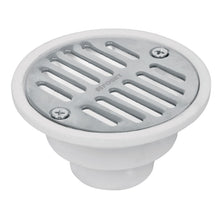 Cargar imagen en el visor de la galería, Resumidero polipropileno, redondo, modelo 'A', 3-3/4', Basic