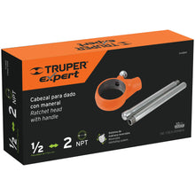 Cargar imagen en el visor de la galería, Cabezal para dado para tarrajas 1/2 hasta 2', Truper Expert
