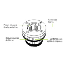 Cargar imagen en el visor de la galería, Dado para tarrajas, 3/4', Truper Expert