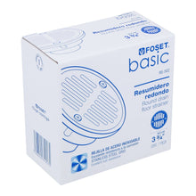 Cargar imagen en el visor de la galería, Resumidero polipropileno, redondo, modelo 'A', 3-3/4', Basic