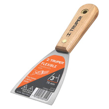 Cargar imagen en el visor de la galería, Espátula flexible, mango de madera, 3'