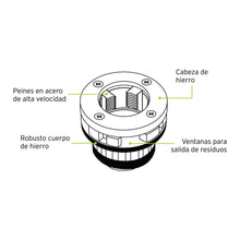 Cargar imagen en el visor de la galería, Dado para tarrajas, 1-1/2', Truper Expert